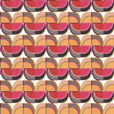 Kusursuz geometrik süs deseni. Vektör illüstrasyonu 