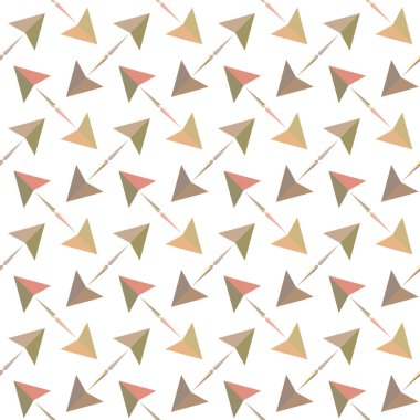 Soyut illüzyon arka planı. Kusursuz geometrik süslemeli görüntü