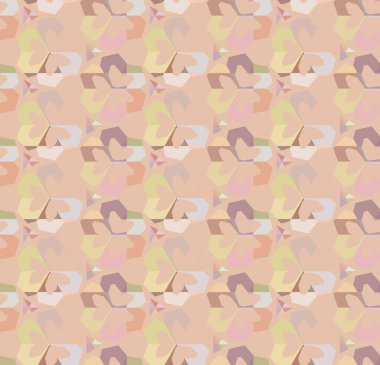 Kusursuz geometrik süs deseni. Vektör illüstrasyonu 