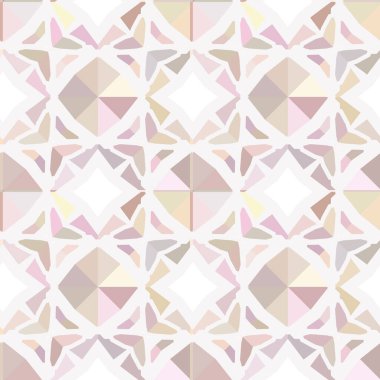 Kusursuz geometrik süs deseni. Vektör illüstrasyonu 