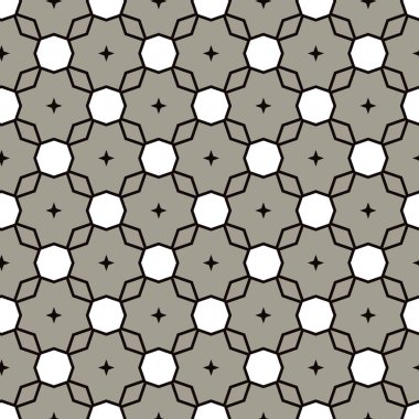 Soyut illüzyon arka planı. Kusursuz geometrik süslemeli görüntü