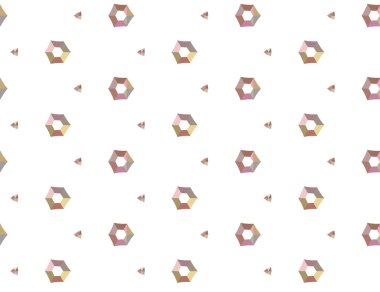 Soyut geometrik şekilli kusursuz vektör arkaplanı