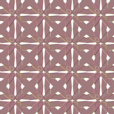 Soyut illüzyon arka planı. Kusursuz geometrik süslemeli görüntü