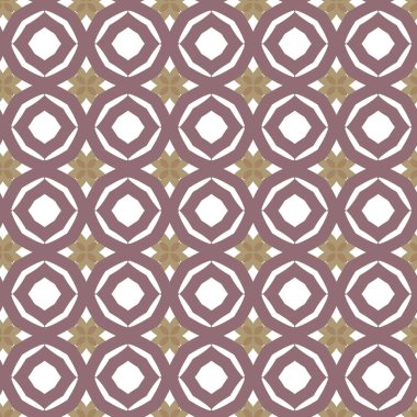 Kusursuz geometrik süs deseni. Vektör illüstrasyonu 