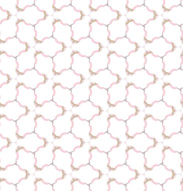Soyut illüzyon arka planı. Kusursuz geometrik süslemeli görüntü