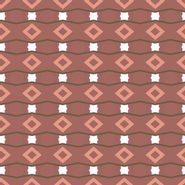 Kusursuz geometrik süs deseni. Vektör illüstrasyonu 