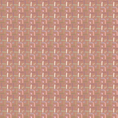 Kusursuz geometrik süs deseni. Vektör illüstrasyonu 