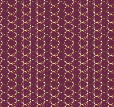 Soyut illüzyon arka planı. Kusursuz geometrik süslemeli görüntü