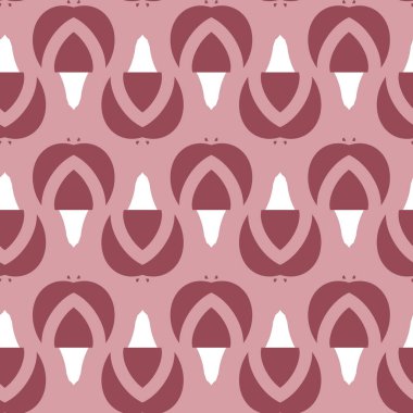 Kusursuz geometrik süs deseni. Vektör illüstrasyonu 