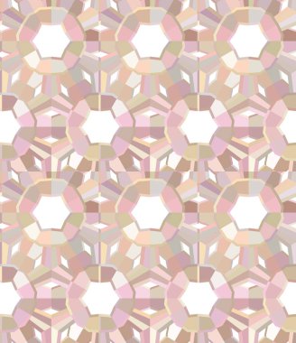 Soyut illüzyon arka planı. Kusursuz geometrik süslemeli görüntü