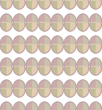 Kusursuz geometrik süs deseni. Vektör illüstrasyonu 