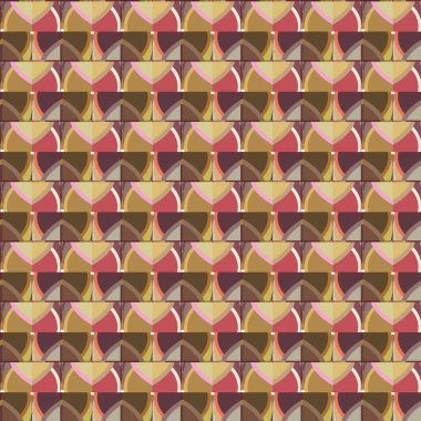 Kusursuz geometrik süs deseni. Vektör illüstrasyonu 