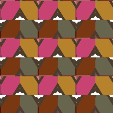 Kusursuz geometrik süslemeli desen