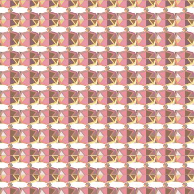 Soyut illüzyon arka planı. Kusursuz geometrik süslemeli görüntü