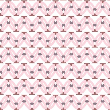 Dikensiz geometrik süslemeli görüntü. Soyut illüzyon arka planı