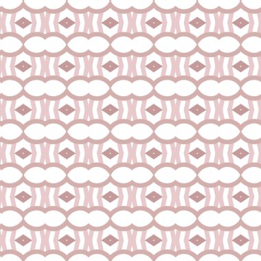 Kusursuz geometrik süs deseni. Vektör illüstrasyonu 