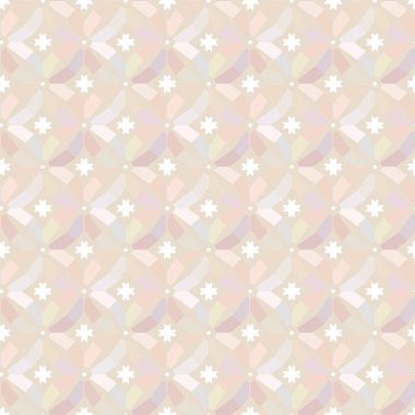 Kusursuz geometrik süs deseni. Vektör illüstrasyonu 