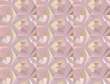 Soyut illüzyon arka planı. Kusursuz geometrik süslemeli görüntü