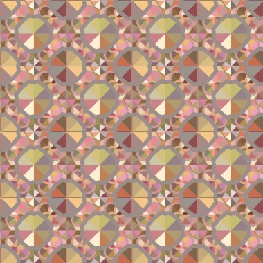 Soyut illüzyon arka planı. Kusursuz geometrik süslemeli görüntü