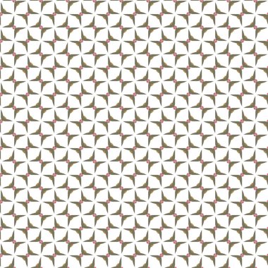 Kusursuz geometrik süs deseni. Vektör illüstrasyonu 