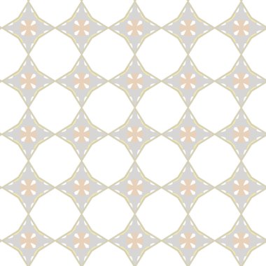 Kusursuz geometrik süs deseni. Vektör illüstrasyonu 