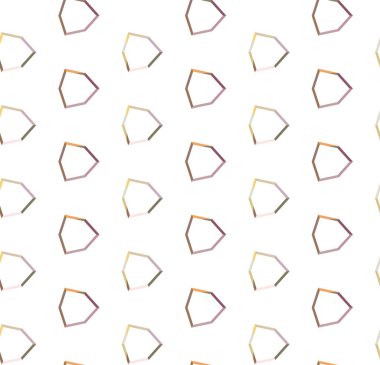 Kusursuz geometrik süs deseni. Vektör illüstrasyonu 