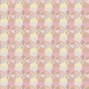 Kusursuz geometrik süs deseni. Vektör illüstrasyonu 