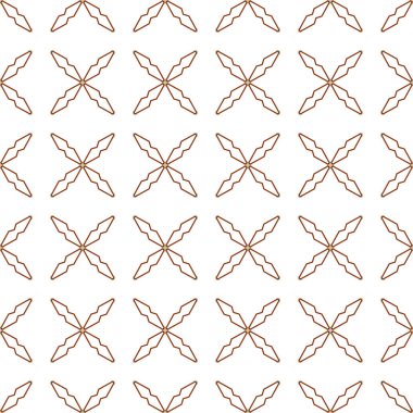 Kusursuz geometrik süslemeli desen