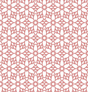 Kusursuz geometrik süs deseni. Vektör illüstrasyonu 