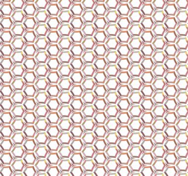 Soyut illüzyon arka planı. Kusursuz geometrik süslemeli görüntü