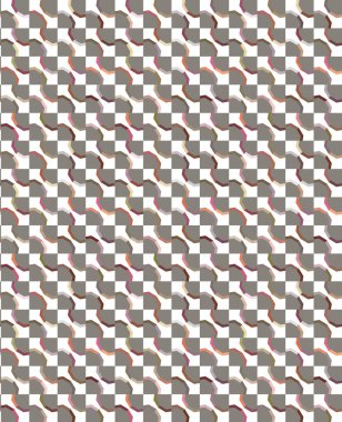 Kusursuz geometrik süslemeli desen