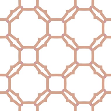 Soyut illüzyon arka planı. Kusursuz geometrik süslemeli görüntü
