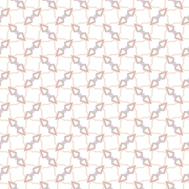 Kusursuz geometrik süs deseni. Vektör illüstrasyonu 