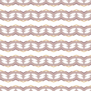 Soyut vektör geometrik dikişsiz desen. beyaz çizgi örgülü modern minimalist arkaplan