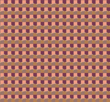 Kusursuz geometrik süs deseni. Vektör illüstrasyonu 