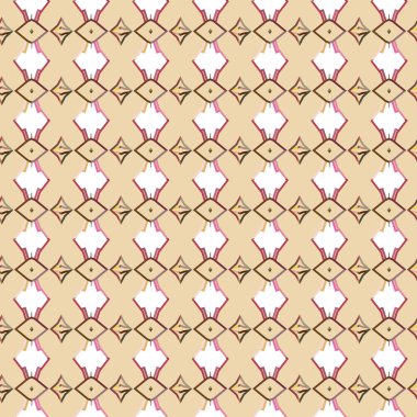 Soyut illüzyon arka planı. Kusursuz geometrik süslemeli görüntü