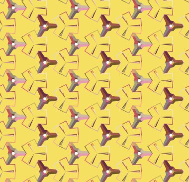 Kusursuz geometrik süslemeli desen