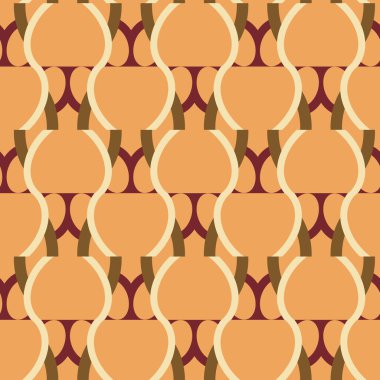 Soyut illüzyon arka planı. Kusursuz geometrik süslemeli görüntü