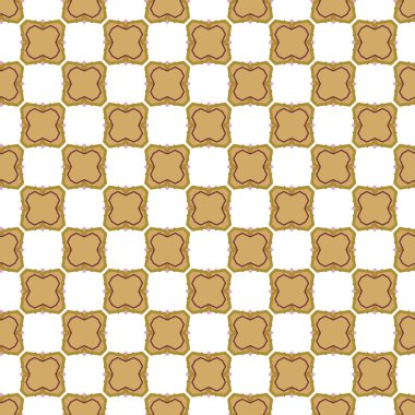 Soyut illüzyon arka planı. Kusursuz geometrik süslemeli görüntü