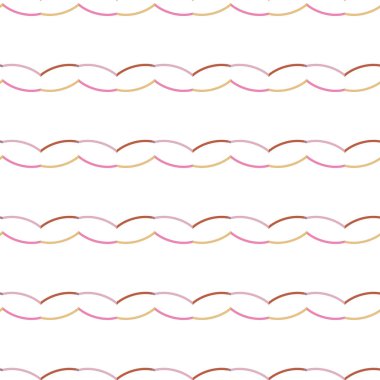 Kusursuz geometrik süs deseni. Vektör illüstrasyonu 