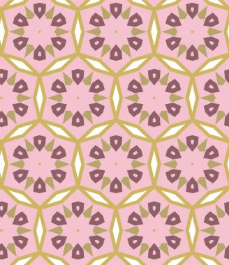 Soyut illüzyon arka planı. Kusursuz geometrik süslemeli görüntü