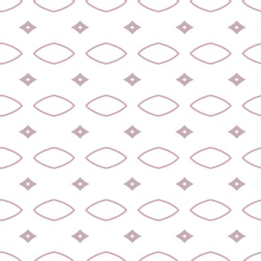 Kusursuz geometrik süs deseni. Vektör illüstrasyonu 