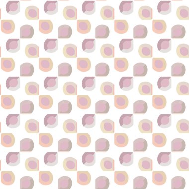 Kusursuz geometrik süs deseni. Vektör illüstrasyonu 