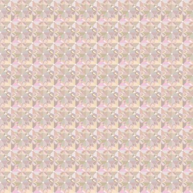 Kusursuz geometrik süs deseni. Vektör illüstrasyonu 