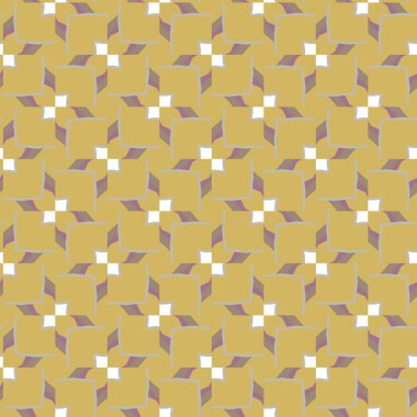 Geometrik şekilli kusursuz desen. vektör illüstrasyonu