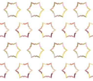 Kusursuz geometrik süs deseni. Vektör illüstrasyonu 