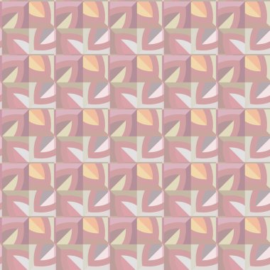 Soyut illüzyon arka planı. Kusursuz geometrik süslemeli görüntü