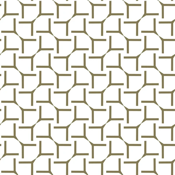 Abstraktní Iluzní Pozadí Záběry Bezešvým Geometrickým Ornamentálním Vzorem — Stockový vektor