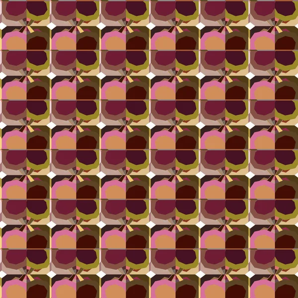 Absztrakt Illúzió Háttér Zökkenőmentes Geometriai Díszítőmintázatú Felvételek — Stock Vector