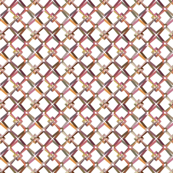 Patrón Ornamental Geométrico Sin Costuras Ilustración Vectorial — Archivo Imágenes Vectoriales